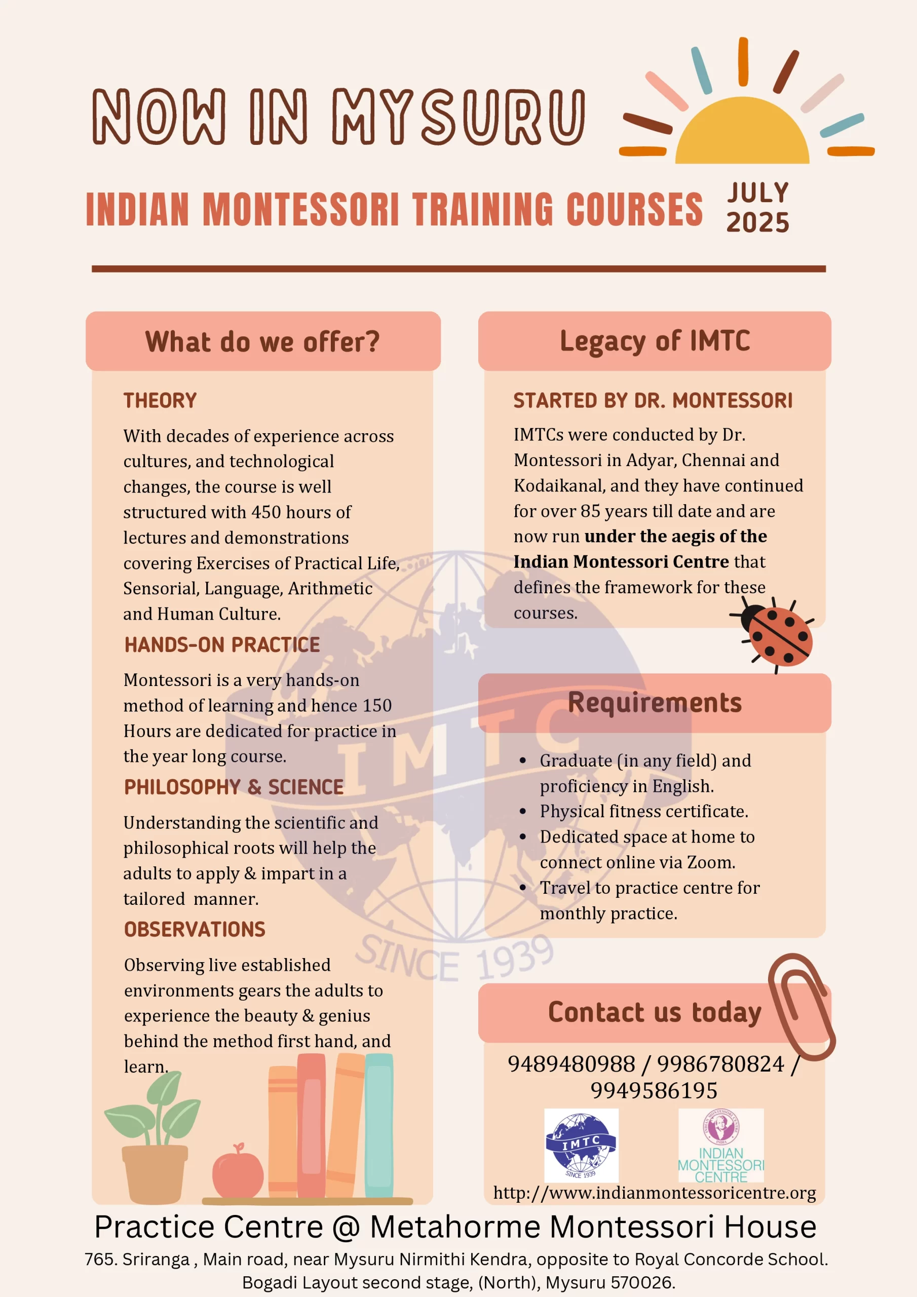 imtc mangaluru leaflet 2024-2025 date - 25th may